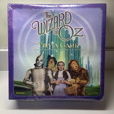 The WIZARD of Oz Trivia Game For 2- 6 Players Ages 6 - Adult Sealed Box *READ* - Image 1 of 4