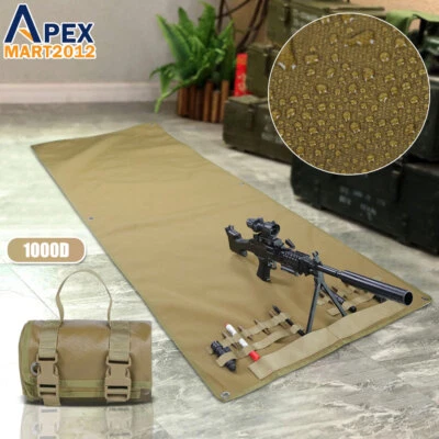 Alfombra de tiro portátil táctica propensa caza enrollable impermeable plegable grande Foto 1 de 4