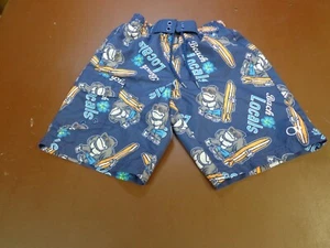 OP Ocean Pacific "Beach Locals" Board Shorts Swim Trunks Boys Youth XS 4-5 g3 - Picture 1 of 3