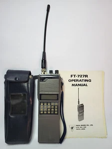 Vintage YAESU FT-727R DUAL BAND VHF/UHF FM HANDIE RICETRASMETTITORE con manuale operativo - Foto 1 di 11
