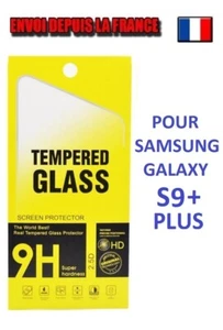 Vitre Verre Trempé Film Protection trempered glass Samsung S9 + plus incurvé - Foto 1 di 7