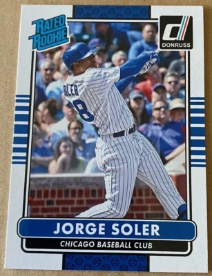 JORGE SOLER 2015 Panini DONRUSS RATED ROOKIE Card #37 NM-MT Condition - Image 1 of 2