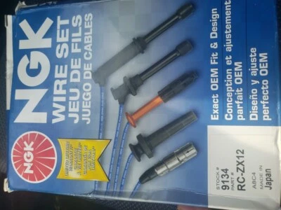 Комплект проводов свечей зажигания NGK для Mazda MX-6 с турбонаддувом B2200 L4 2,2 л карбюратор - Изображение 1 из 2