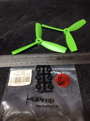 HQPROP HQP010305456: Props {2pc.X5X4.5X3G} NewInPack USA Shipped - Image 1 of 3