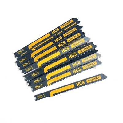 20 Piranha 'U' Vástago Madera Sierra Caladora Aspas Fino Corte <3 0mm. Suiza ( - Image 1 of 4