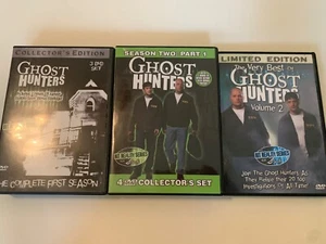 Ghost Hunters TAPS DVD Lot Season 1, Season 2: Part 1 & Very Best of Season 2 - Imagen 1 de 12