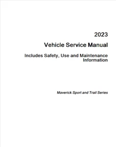 Can Am Maverick 1000 Service Manual | 2023 | Sport/Trail CanAm | CD OR USB - Picture 1 of 12