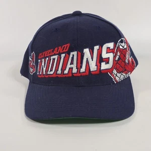 Cappello Berretto Snapback Vintage Cleveland Indians MLB RARO Specialità Sportive GRID - Foto 1 di 7