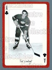 2005 Detroit Red Wings Legends Playing Card #27 Ted Lindsay