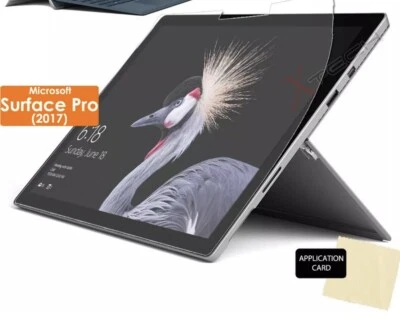 2x CLEAR LCD Screen Protector Guard Covers for Microsoft Surface Pro (2017) - Image 1 of 2