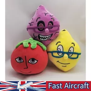 Game Ms.Lemons Mr.Tomatos Plush Doll Stuffed lovely Child Kids GameLover Gift - Picture 1 of 12