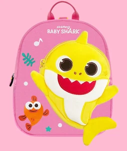 Pinkfong Baby Shark 3D Pocket Mia Prevention Backpack WP-B112 -Korea Accessories - Picture 1 of 5