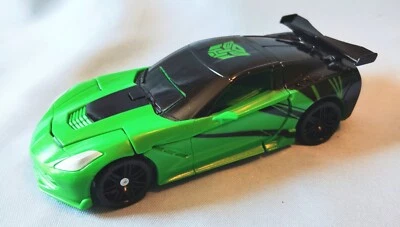 Transformers Age Of Extinction Crosshairs Rare 2014 Green Car Transforming Robot - Image 1 of 2