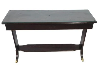 ALTAVISTA LANE Mahogany 46" Accent Sofa / Console Table - Image 1 of 4