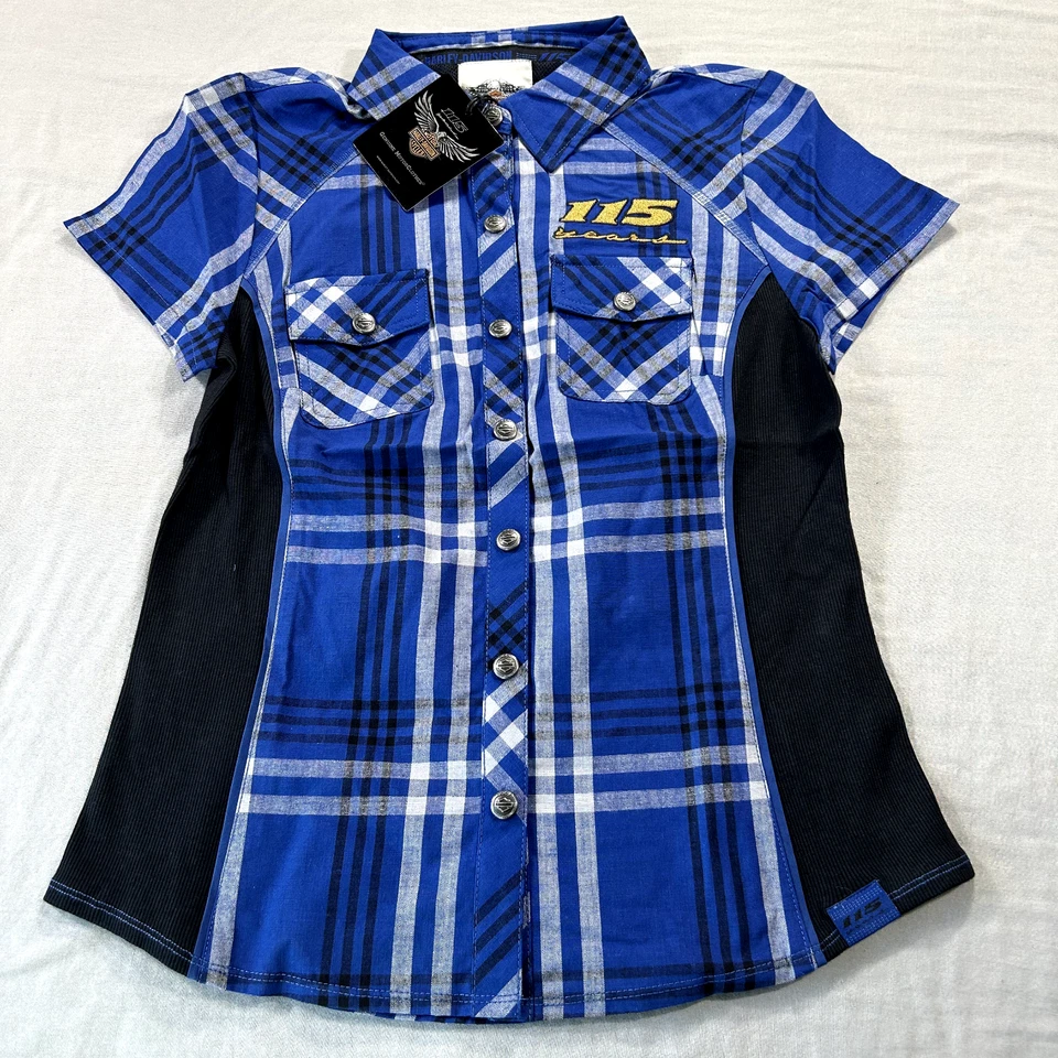 Harley-Davidson Women's 115th Anniversary Limited Edition Shirt Sz M