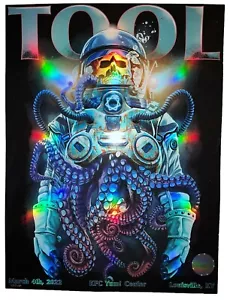 TOOL LOUISVILLE 2022 PÓSTER GIRA DE CONCIERTOS 3/4/22 KFC YUM MARK BROOKS/780 - Imagen 1 de 2