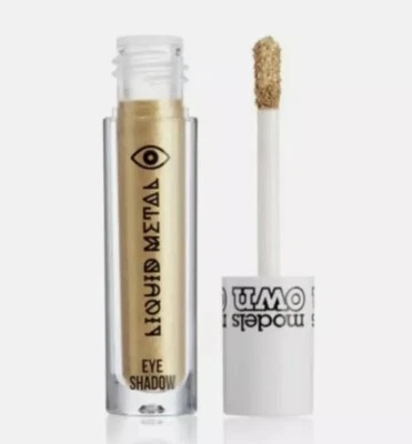 Models Own Liquid Metallic Gold Glitter Eyeshadow New - Image 1 of 4