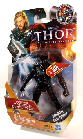 Inferno Marvel's DESTROYER Thor the Mighty Avenger 3.75" Figure Movie 2011 Cover