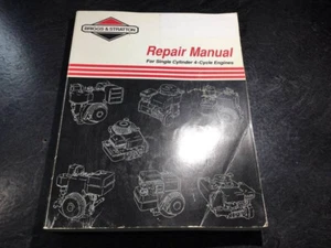 Briggs & Stratton 1981 y más nuevos 1 cilindro cabeza en L manual de servicio 4 ciclos #270962 - Imagen 1 de 10