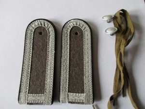 NVA 1 paar Schulterstücke Unterfeldwebel Pioniere schwarz - Picture 1 of 2