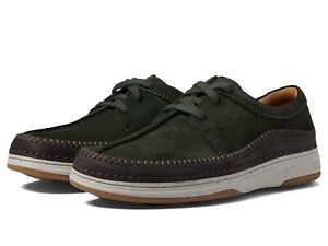 Clarks Men's Nature 5 Tie Dark Olive Combi Casual Lace Up Comfort Shoe Size 13