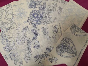 10 Embroidery Transfers issued with STITCHCRAFT magazine 1940 - Picture 1 of 5