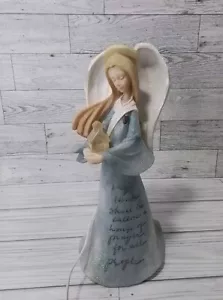 Vtg 2004 Foundations Isaiah 56:7 Angel Figurine Karen Hahn Adapter Included - Picture 1 of 6