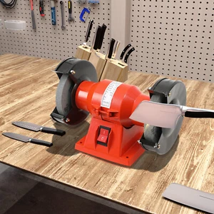 150 Watt Doppelschleifer Doppelschleifmaschine Tischschleifmaschine Schleifbock - Bild 1 von 13