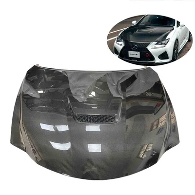 Capó ventilado de fibra de carbono para Lexus RC200t RC300 RC350 2015-2024 RC Foto 1 de 2