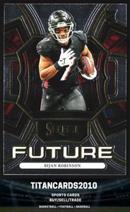 Bijan Robinson 2023 Panini Select Future Rookie RC Atlanta Falcons #FUT-BRO - Foto 1 di 2