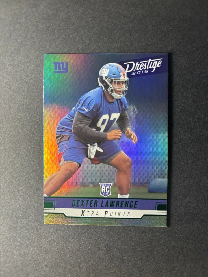 2019 Panini Prestige - Rookie Dexter Lawrence #210 Xtra Points Green (RC) - Image 1 of 1