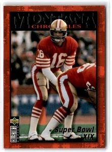 1995 Collector's Choice Montana Chronicles Jumbo Joe Montana #JM4 San Francisco - Picture 1 of 2