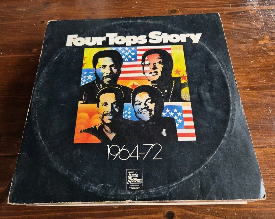 FOUR TOPS - FOUR TOPS STORY 1964-1972 LP TMSP 1124 MOTOWN 1973 VG+! - Image 1 of 1