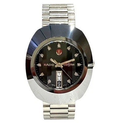 Rado Diastar Day Date 648.0408.3 10 Diamond Automatic Watch Free Shipping [Used] - Image 1 of 4