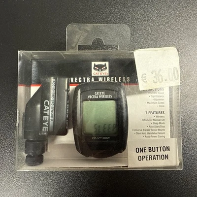 CatEye Strada Wireless Fahrradcomputer CC-VT100W 5 Funktionen 7 Features - Bild 1 von 2