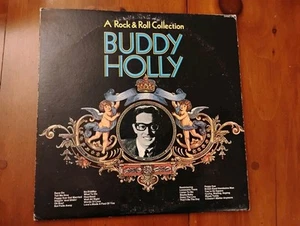Buddy Holly A Rock and Roll Collection 1972 Vinyl Double LP 12" 33 RPM 50's 60's - Imagen 1 de 7