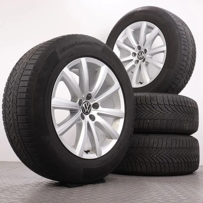 Winterräder 18 Zoll VW Touareg CR Original Felgen Merano Winterreifen 255/60R18 - Bild 1 von 4