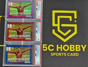 2014 Panini Prizm World Cup Cristiano Ronaldo purple/99 red/149 blue/199 PSA LOT - Picture 1 of 2