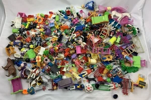 Playmobil Sammlung Konvolut Figuren Tiere Zubehör Gemischt Teile 1,7 kg Original - Picture 1 of 10