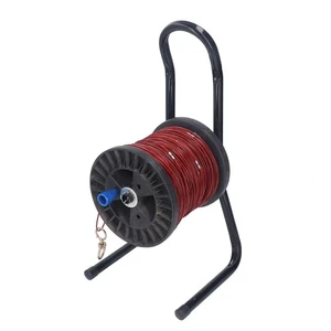 Steel Wire Measuring Rope 100M Hand Operated Rubber Coated Portable Deep We ZC - Picture 1 of 23