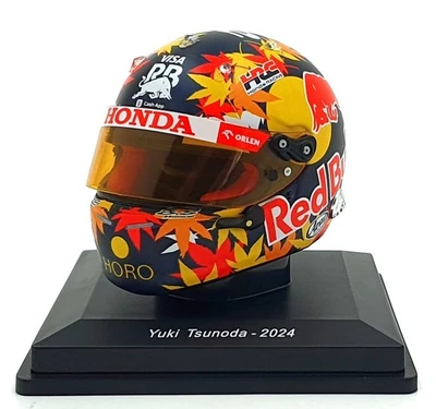 Spark Model 1/5 Scale 5HF149 - F1 Helmet Yuki Tsunoda 2024 - Image 1 of 4