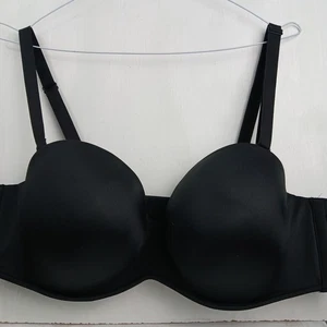 Lane Bryant Smooth Boost Trägerloser Multi-Way Bügel BH Schwarz 46C - Bild 1 von 10