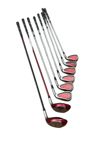 Nike CPR 5-9 + PW Irons Plus 26 & 12 Hybrid CPR aste in acciaio impugnature originali RH - Foto 1 di 11