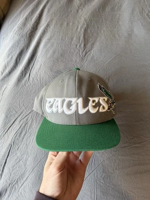 Mitchell & Ness NFL Vintage Eagles Snapback Hat - Image 1 of 4