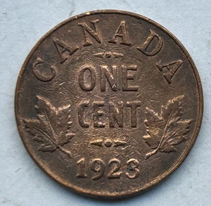 CANADA CENT 1923 - KEY DATE - Picture 1 of 2