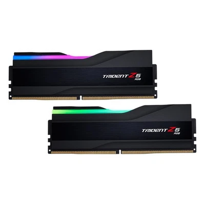 G.SKILL Trident Z5 RGB Schwarz 64GB Kit (2x32GB) DDR5-6400 CL32 DIMM Arbeitsspei - Bild 1 von 3