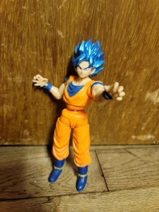 Figura de acción Goku Super Saiyan God Drahon Ball Z DBZ Bandai Anime - Imagen 1 de 8