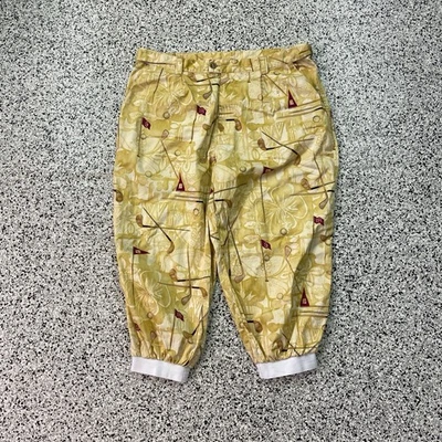 Pantalones de golf Loudmouth 3/4 para hombre talla 39 patrón multicolor exterior Foto 1 de 4