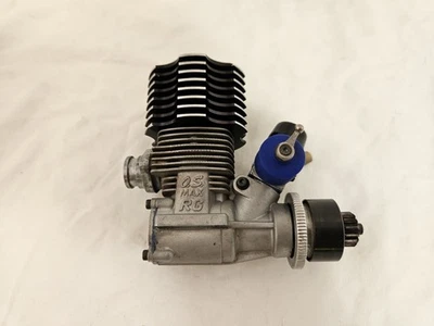 OS Max 21 RG Nitro R/C Car Engine With Carburetor And Glow Plug     - Image 1 of 4