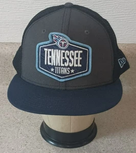 NFL New Era 59 Fifty Tennessee Titans 7 3/4 Fitted Mesh Baseball Cap - Picture 1 of 5